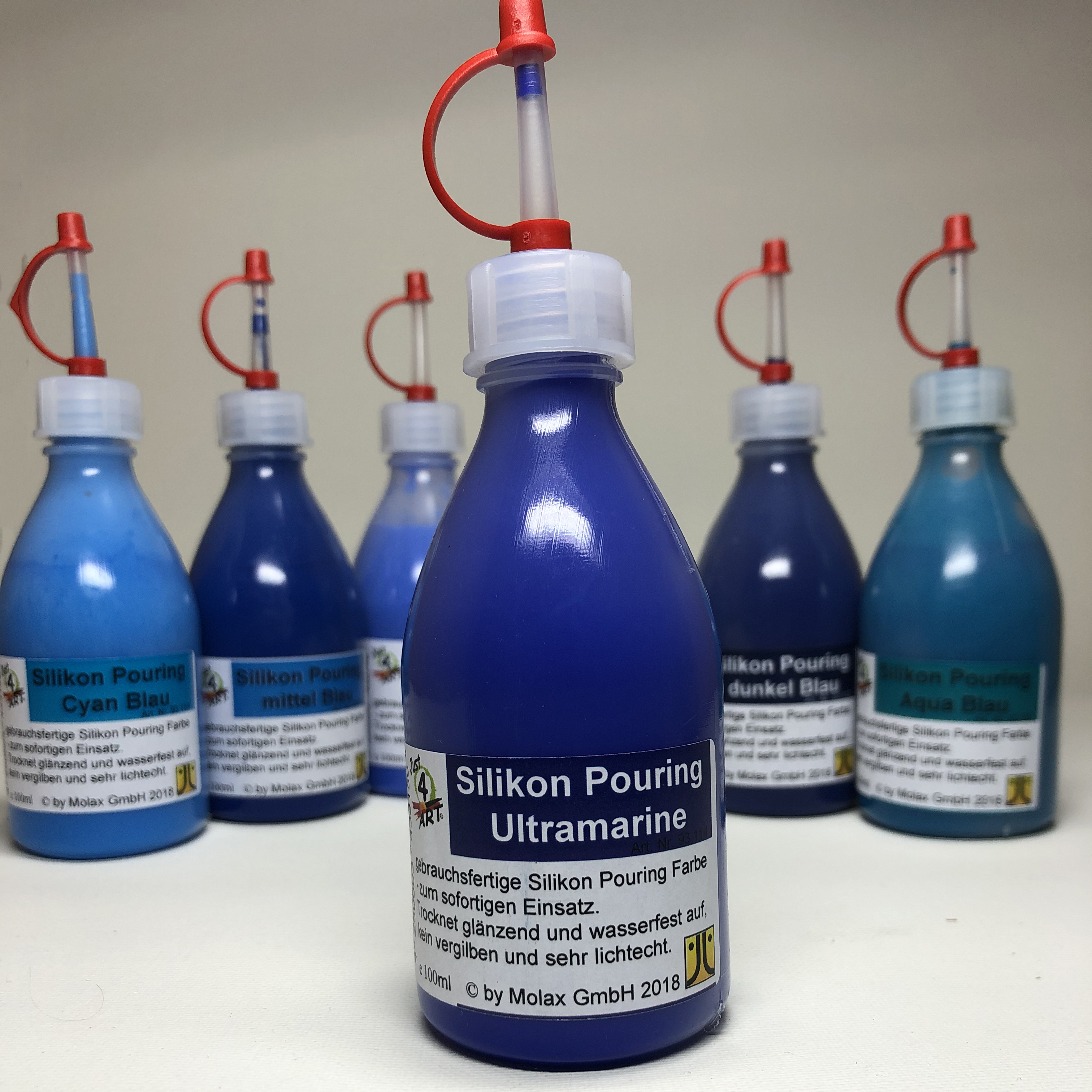 Silicon Pouring 100ml Ultramarine Blau